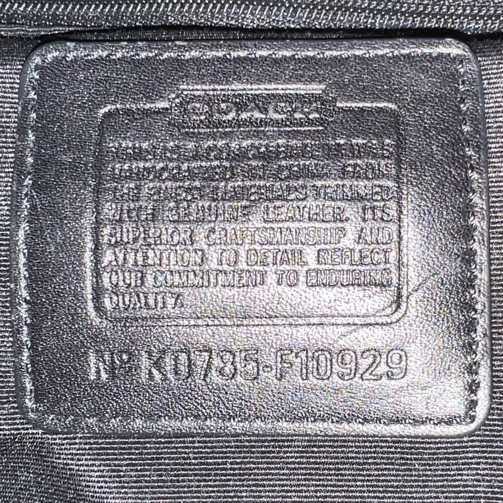 Coach Vintage Y2K Soho Signature Jacquard C Canvas Satchel Hobo Bag K0785-F10929 - Picture 8 of 15